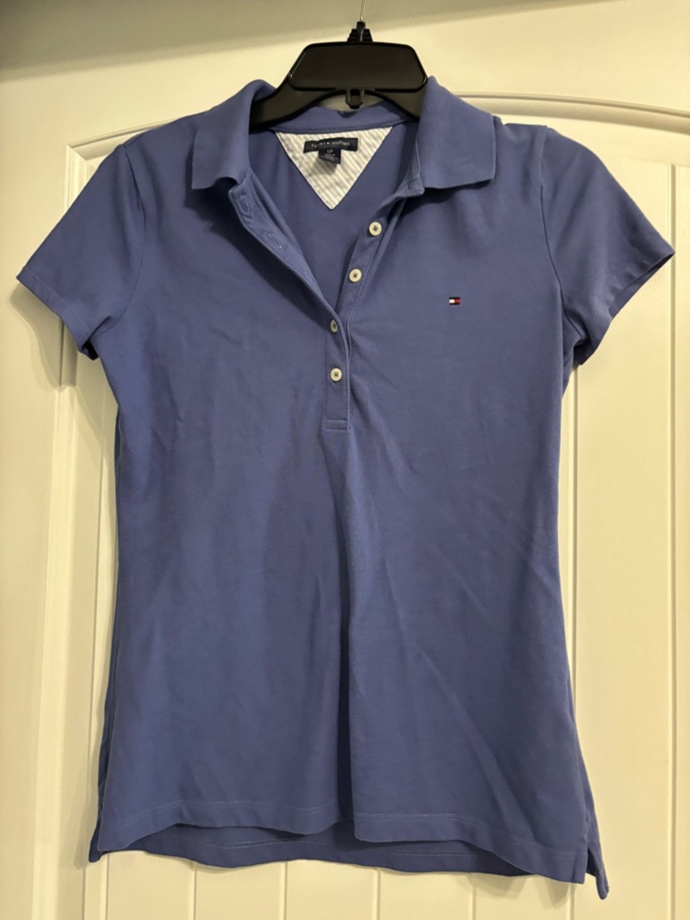 376) TH Lavender Blue Short-Sleeve Polo